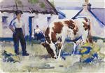 The Brown and White Cow, Iona