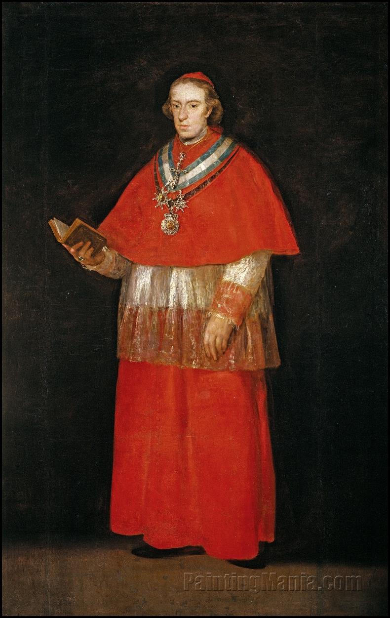 Cardinal Luis Maria de Borbon y Vallabriga