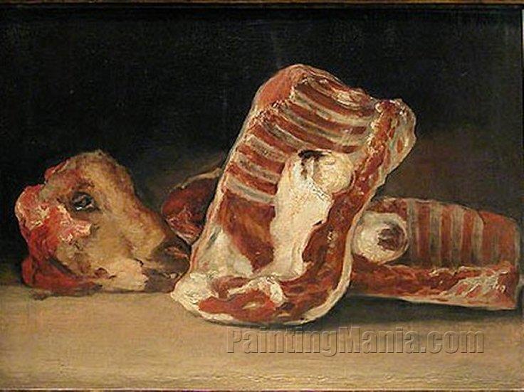 Still life with Mutton's Head
