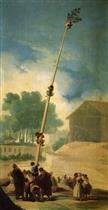 Paintings for La Alameda de Osuna - The Greasy Pole