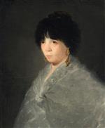 Woman in a Grey Shawl