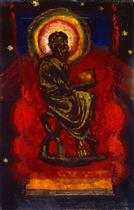 Seated Saint (Byzantin Saint)