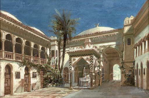 The Courtyard of an Eastern Palace