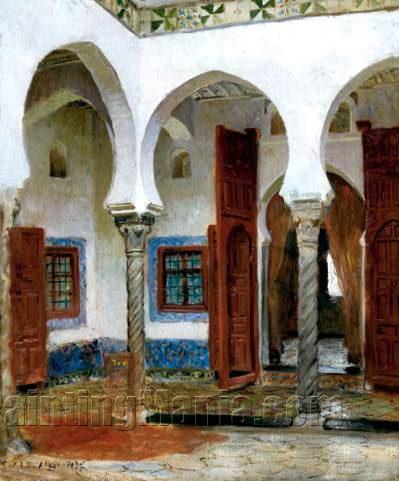 Interieur du Palais Ottoman d'Alger