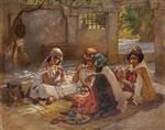 The Card Players. Ouled Nails. Touggourt