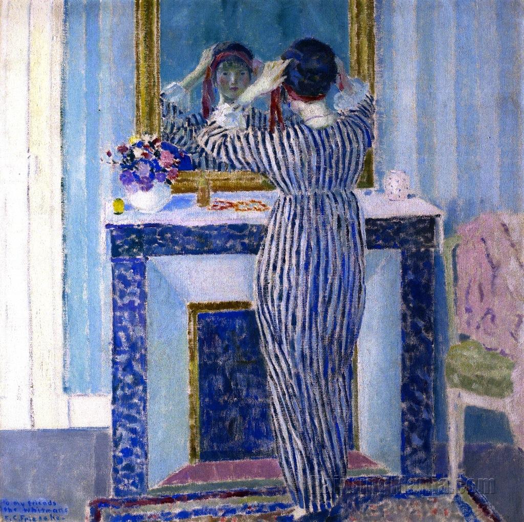 Blue Interior (The Red Ribbon)