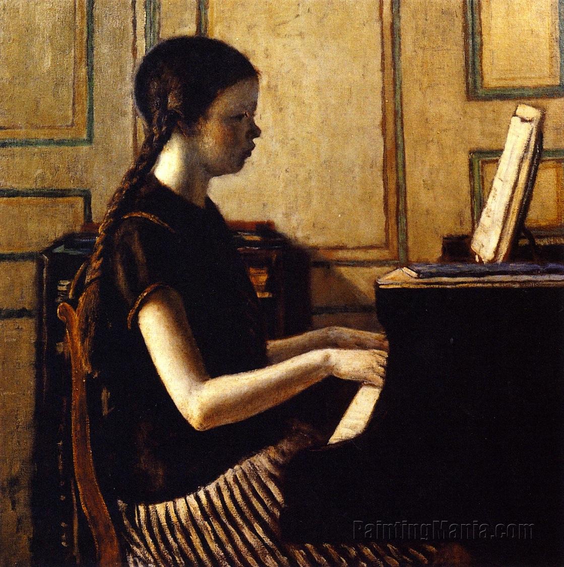 Child at the Piano