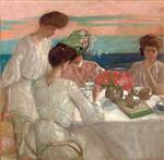 Afternoon Tea on the Terrace (from the Hotel Shelburne Murals)