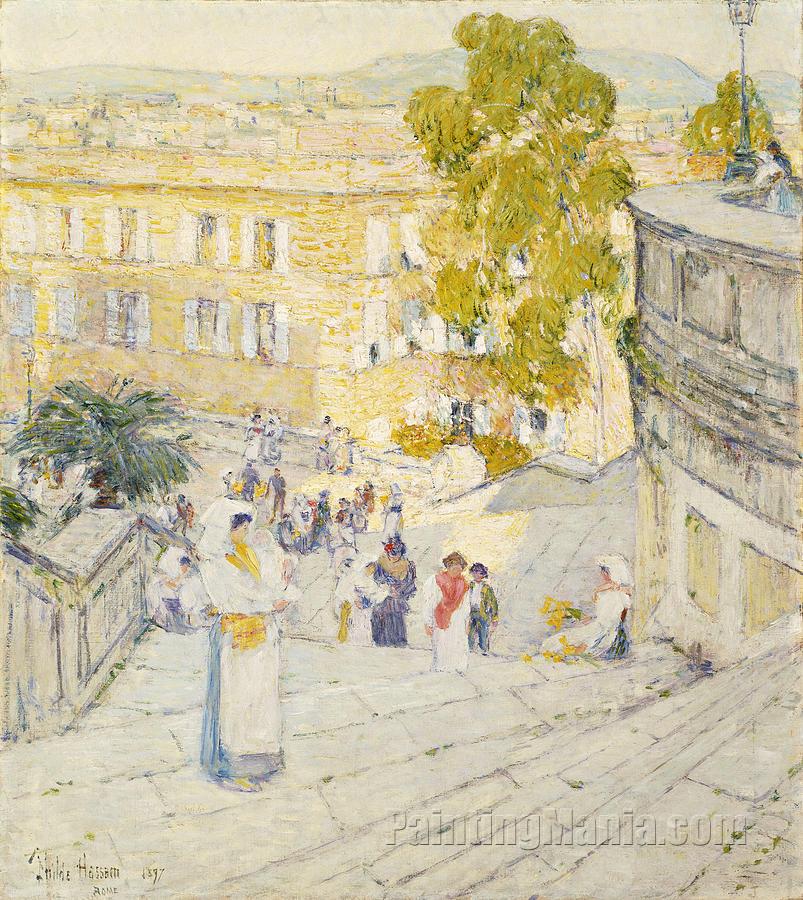 The Spanish Steps of Rome