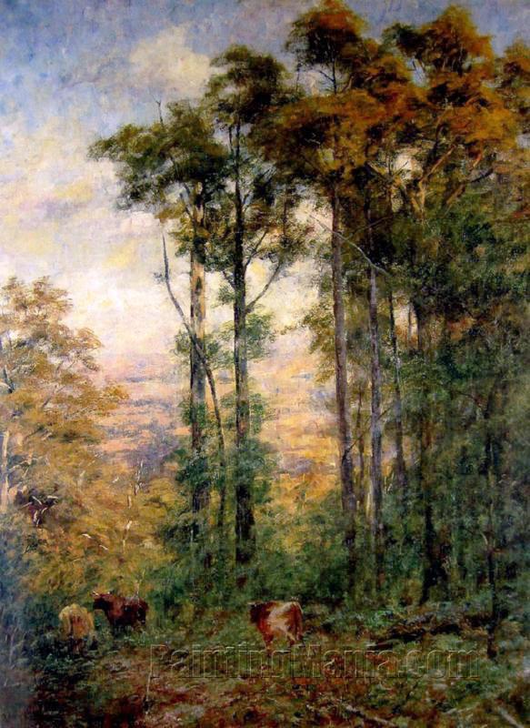 Forest Scene (Landscape - Mt. Macedon)