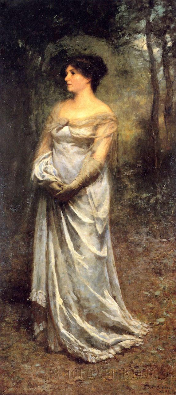 A Lady in Grey (Portrait of Mrs. McCubbin)