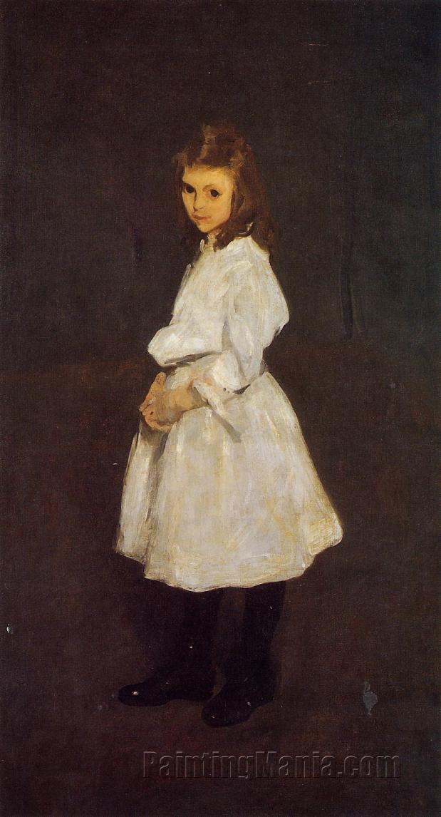 Little Girl in White (Queenie Barnett)