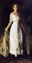 Mrs. Albert M. Miller (White Dress)