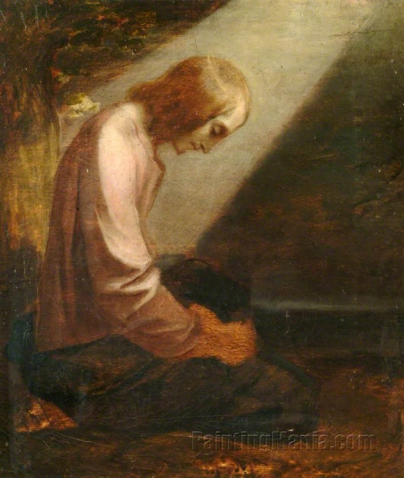 A Kneeling Figure (A Man of Sorrows)