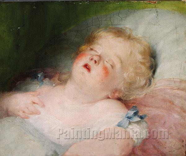 Sleeping Child: H.O. Shore (Born 1889)