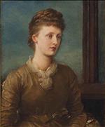 Portrait of Mrs Andrew Hichens (1853-1931), nee Mary Emily 'May' Prinsep, later Lady Tennyson