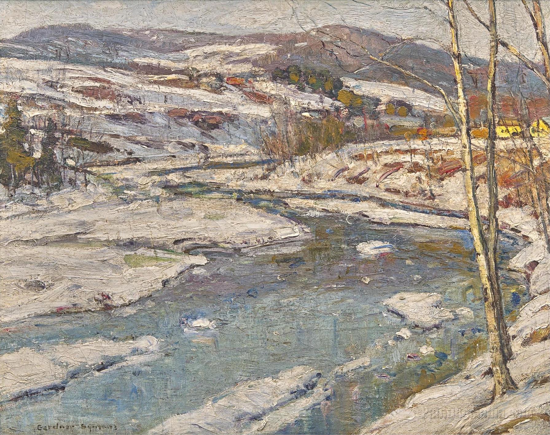 Connecticut Hills in Winter