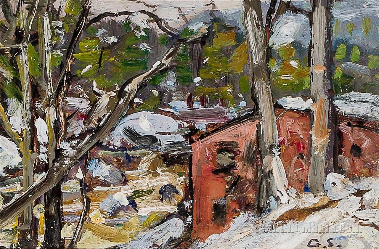 House in the Woods, Winter