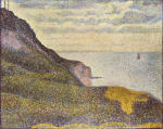 Port-en-Bessin, the Semaphore and Cliffs 1888