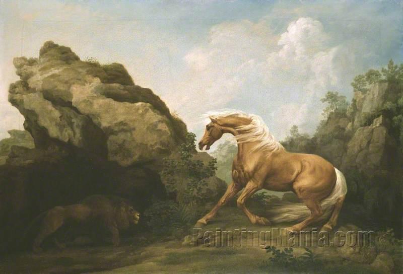 Horse Frightened by a Lion 1763
