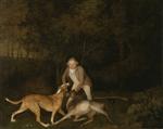 Freeman, The Earl of Clarendon's Gamekeeper, with a Dying Doe and Hound