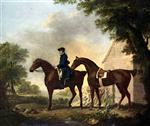 Lord Crewe's Groom Bringing Up a Second Horse for the Hunt