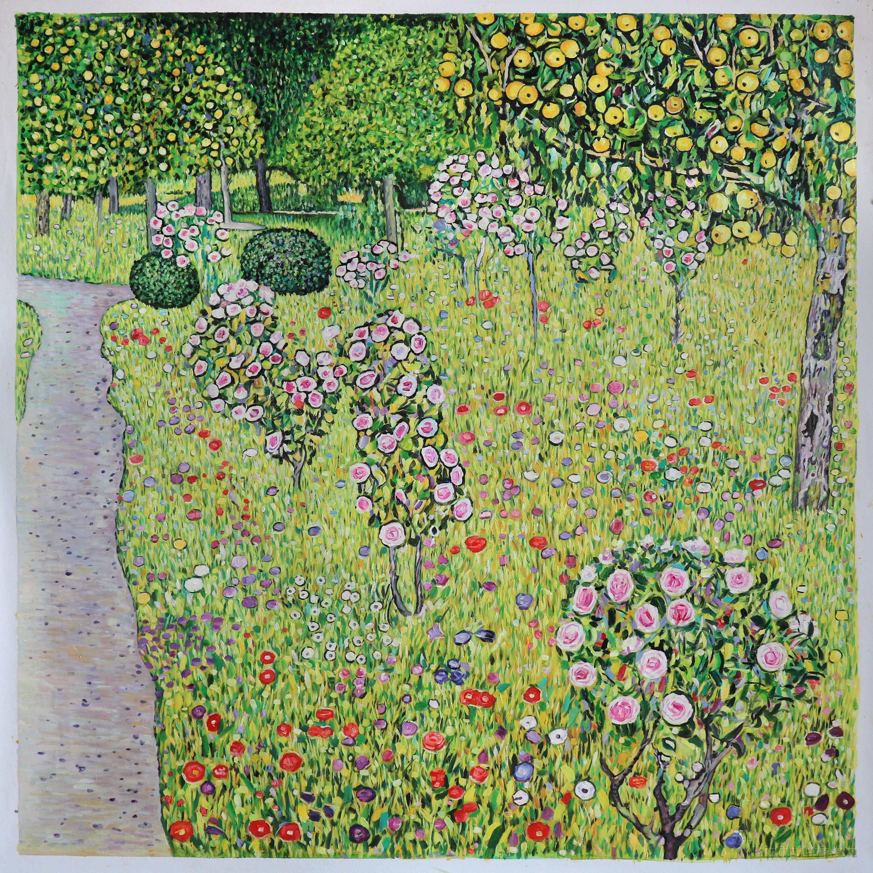 Orchard with Roses (Obstgarten mit Rosen)