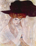 The Black Hat (Lady with a Feather Hat)