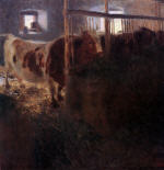 Cows in Stall