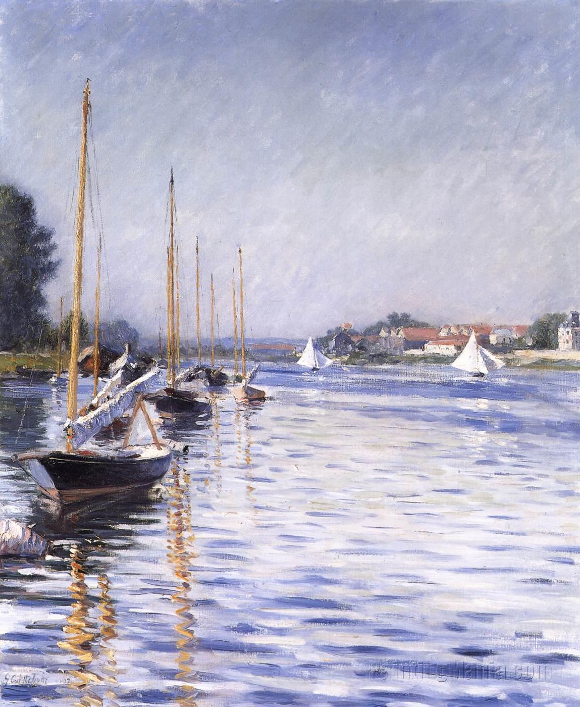 Boats on the Seine at Argenteuil 1892