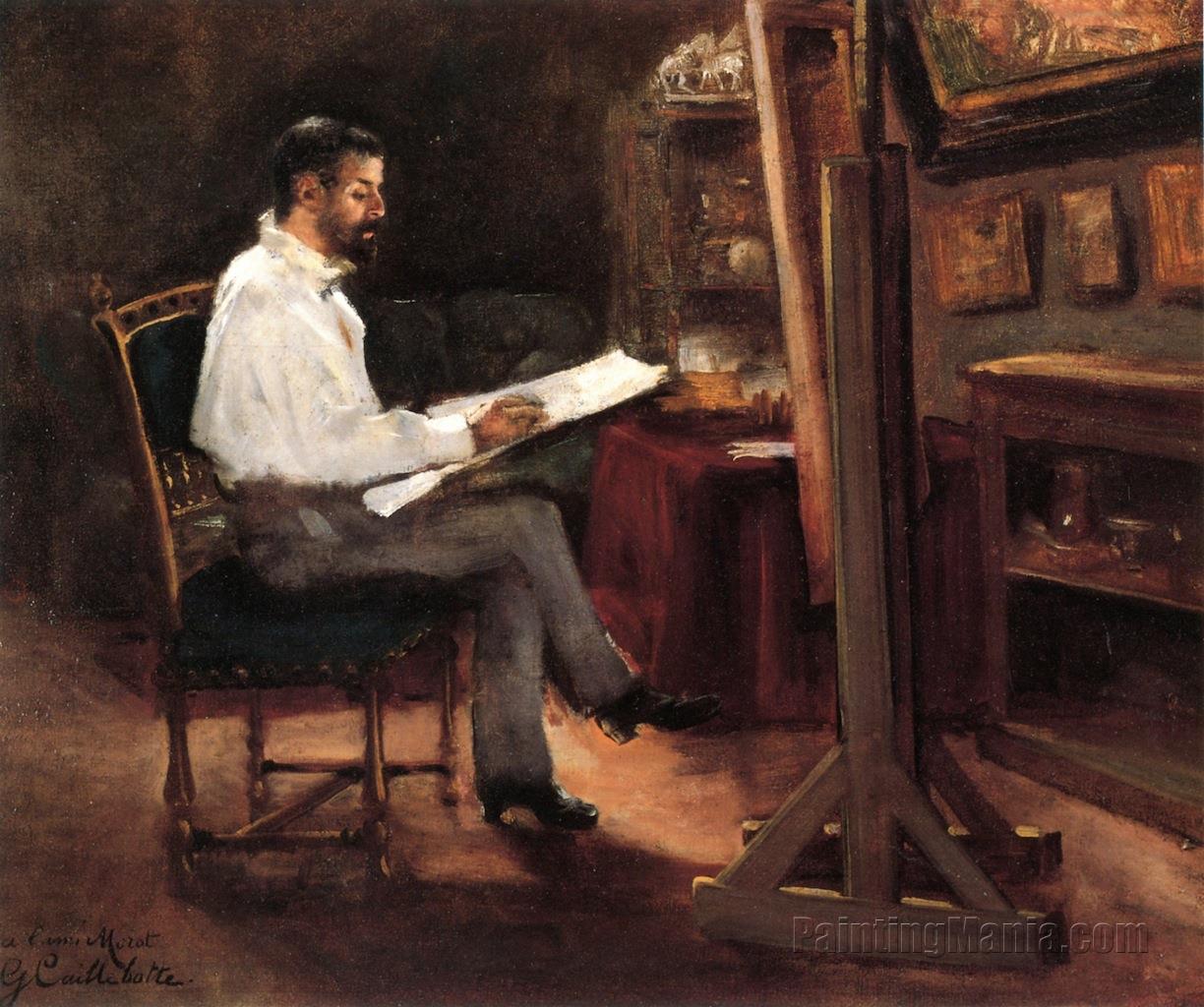 The Painter Morot in His Studio