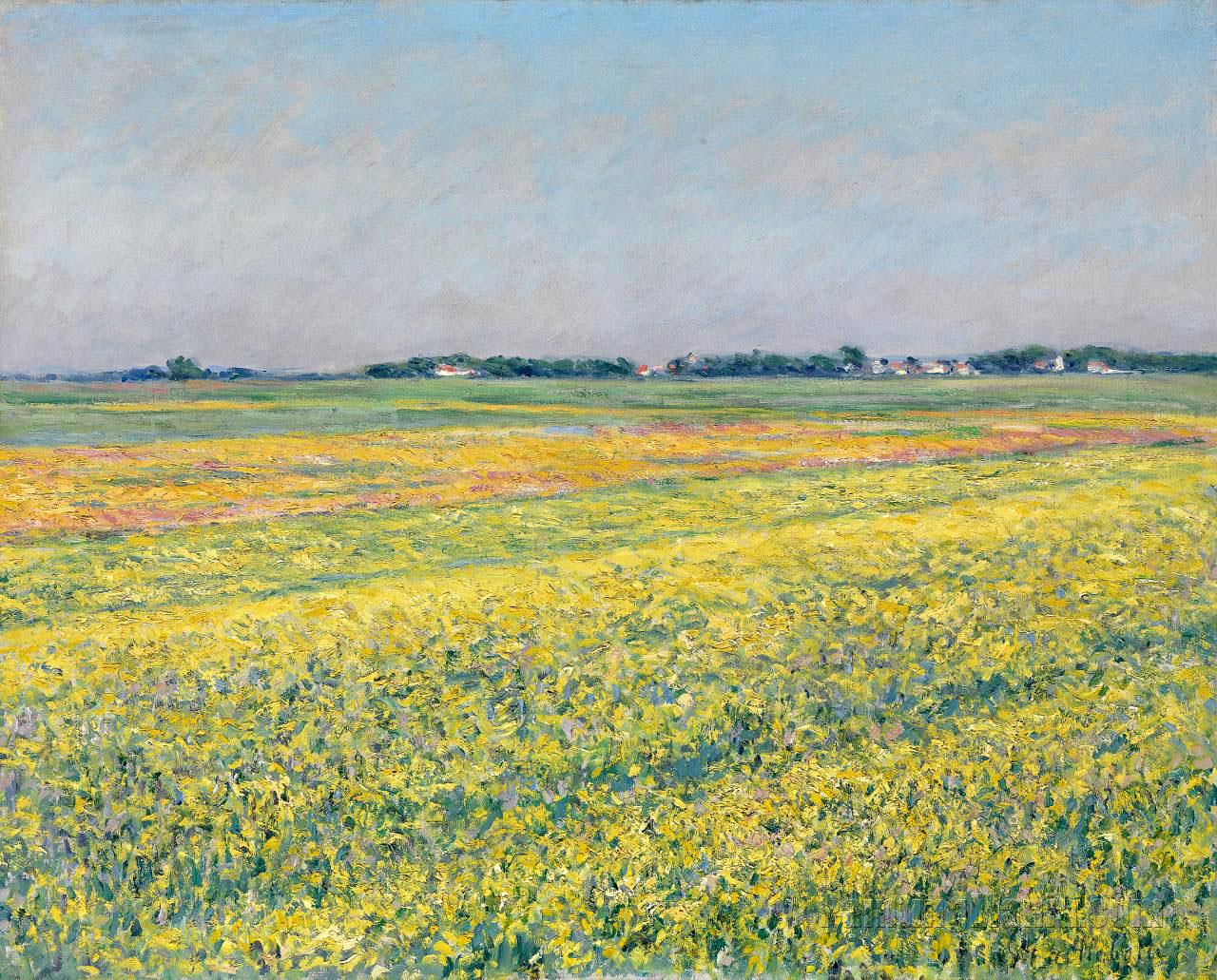 The Plain of Gennevilliers, Yellow Field