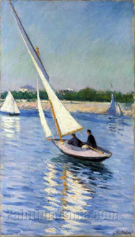 Sailboat on the Seine at Argenteuil
