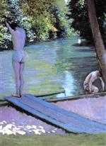 Bather Preparing to Dive, Banks of the Yerres