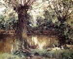 Landscape. Banks of the Yerres