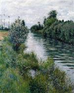 The Small Branch of the Seine at Argenteuil, Cloudy Weather