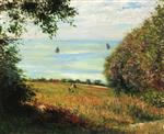 View of the Sea from Villerville (Seascape)