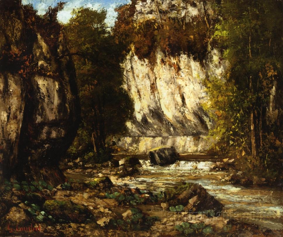 River and Cliff