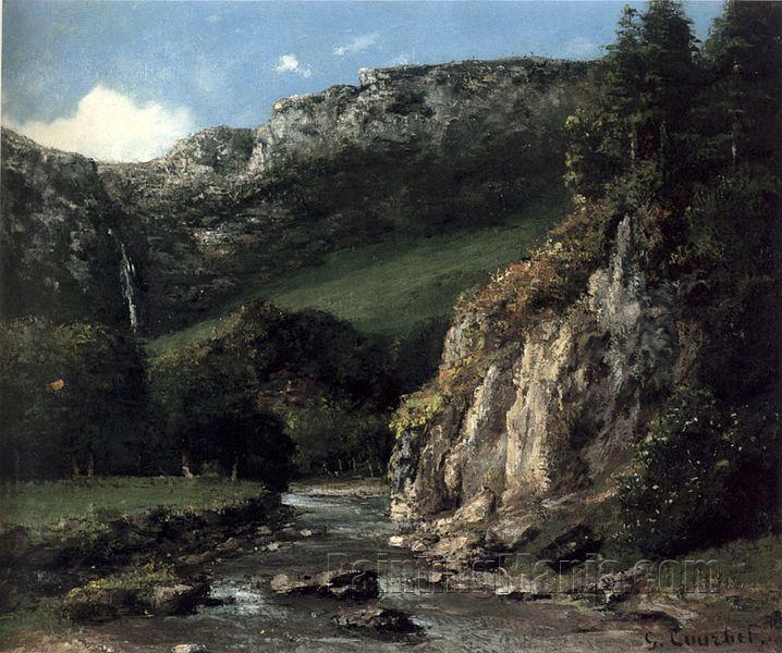 Stream in the Jura Mountains (The Torrent)
