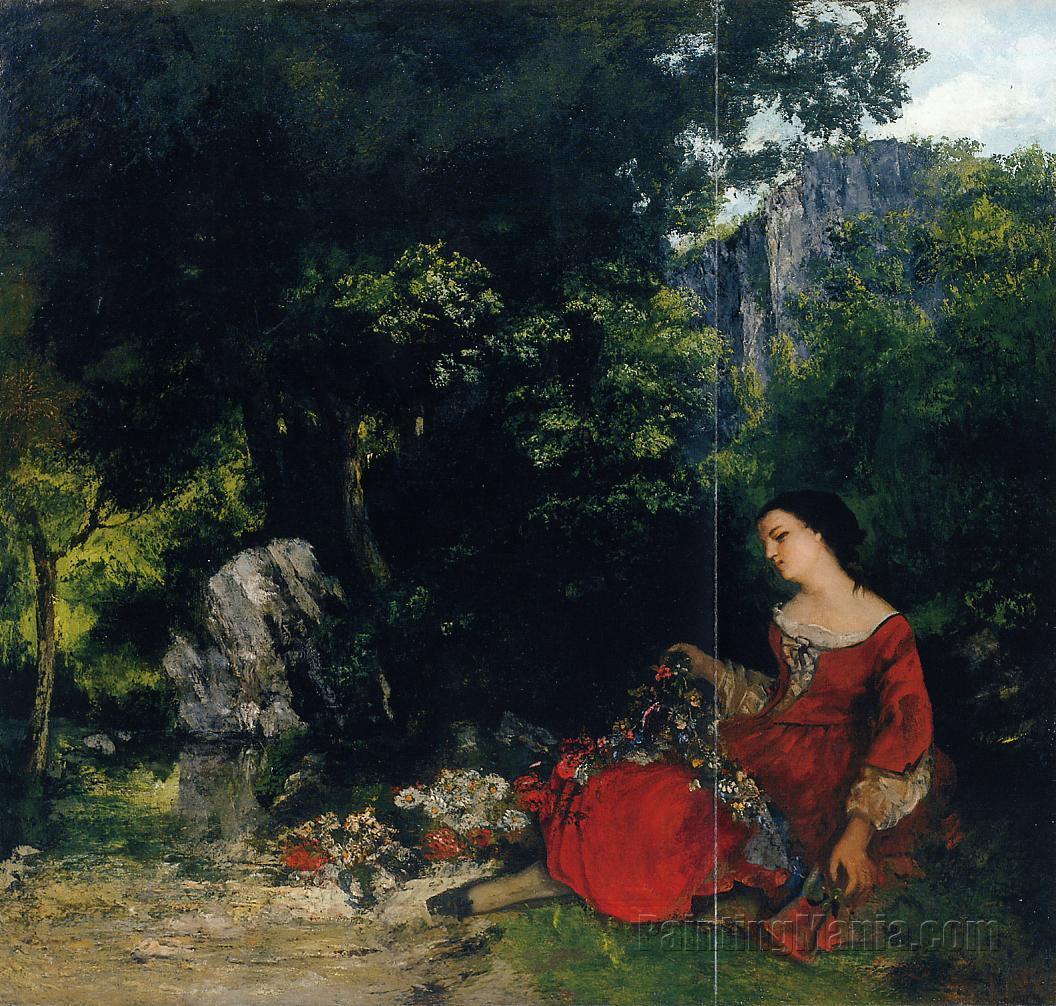 Woman with Garland
