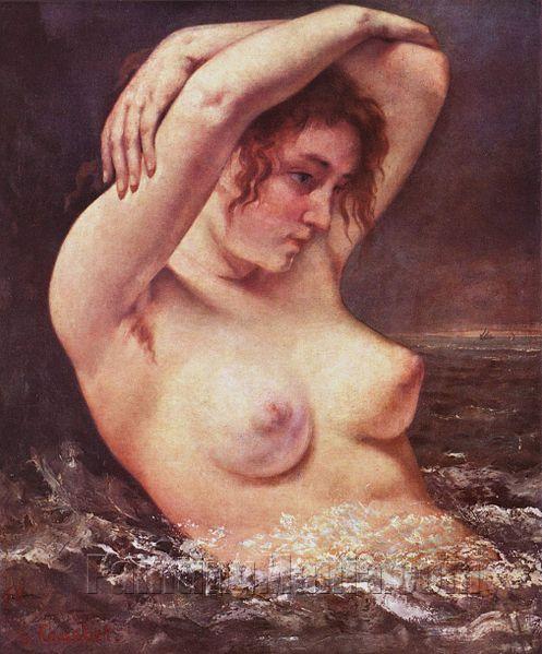 The Woman in the Waves (The Bather)