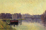 Barges on the Oise