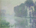 By the Eure River - Afternoon, Fog Effect