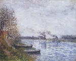 By the Oise River 1900