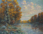By the River in Autumn 1912
