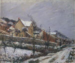 Village in Snow