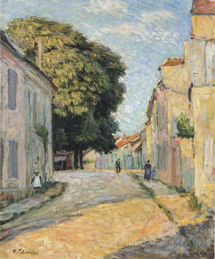 A street in Montevrain