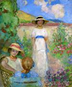 Les Andelys, Three Girls in a Garden