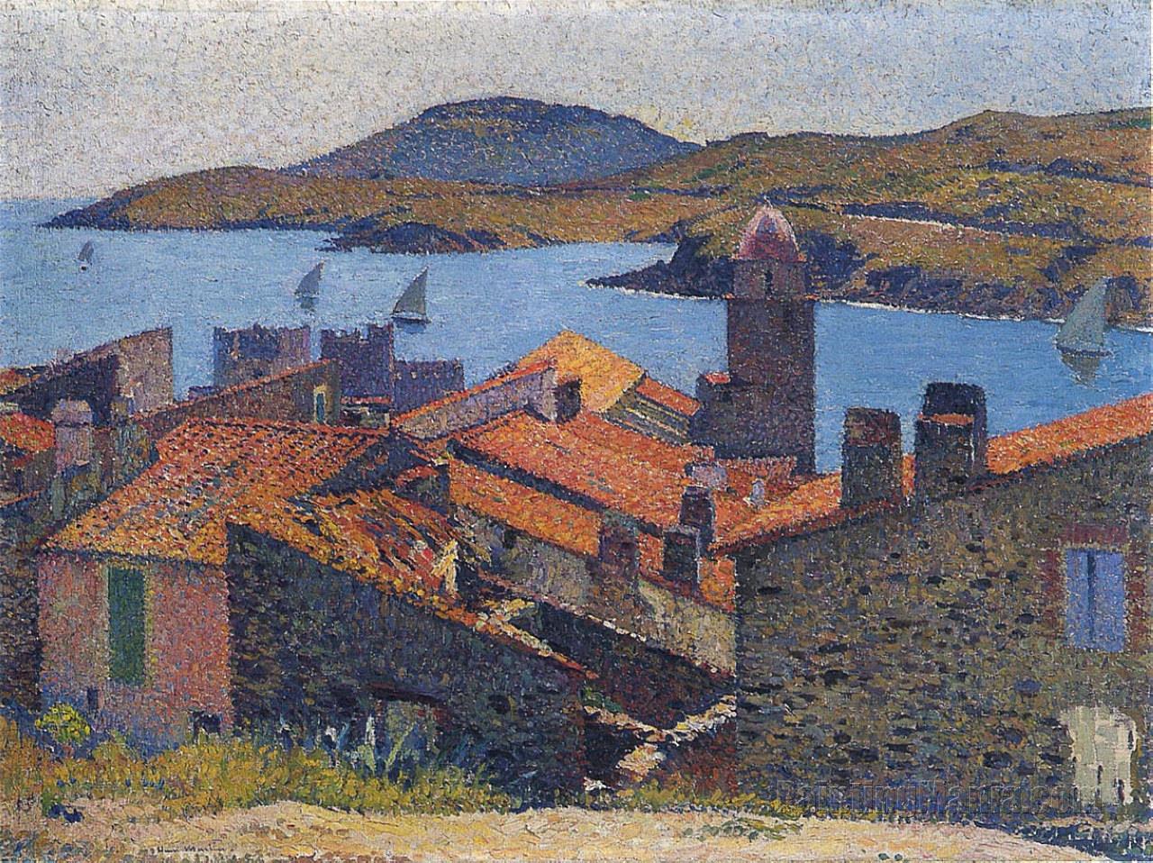 Collioure and Red Roofs
