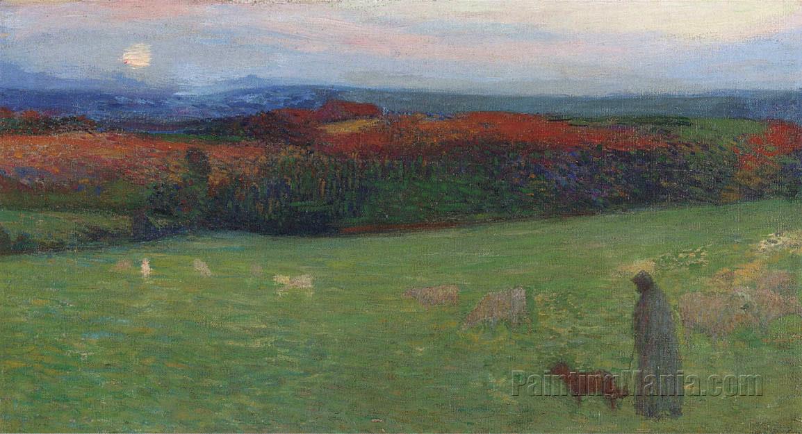 A Field with Figure
